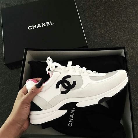 scarpe ginnastica chanel colorate|real real Chanel sneakers.